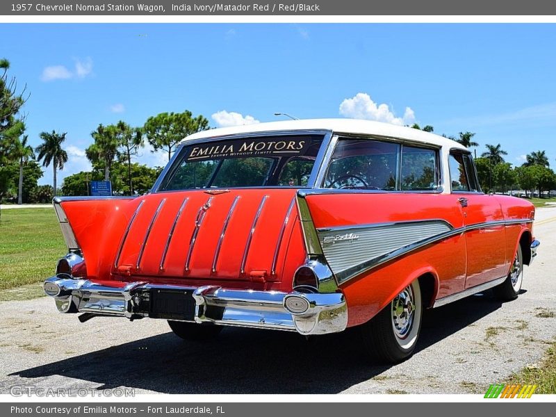  1957 Nomad Station Wagon India Ivory/Matador Red