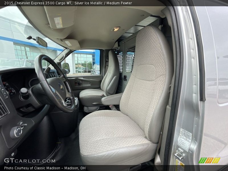 Front Seat of 2015 Express 3500 Cargo WT