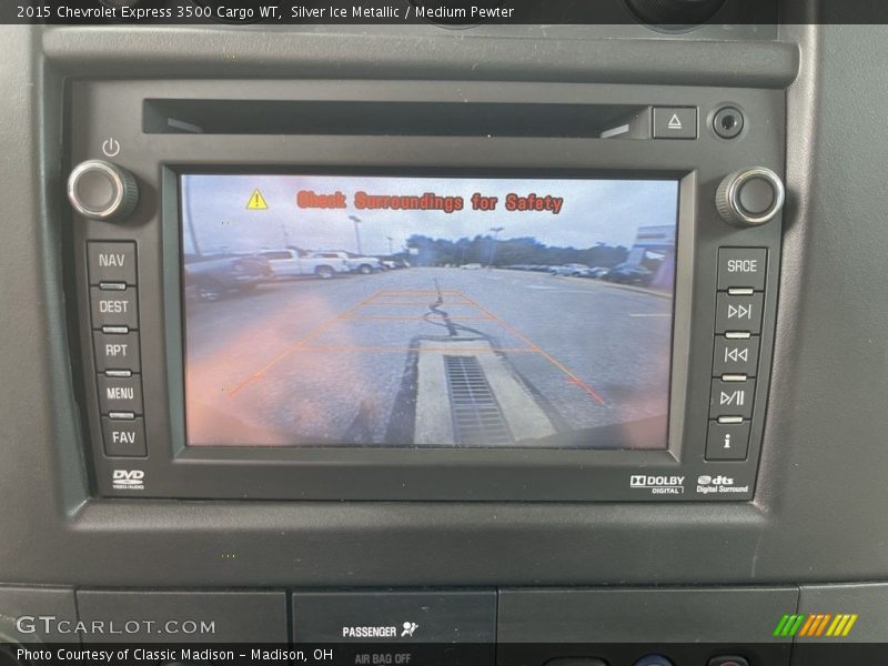 Controls of 2015 Express 3500 Cargo WT