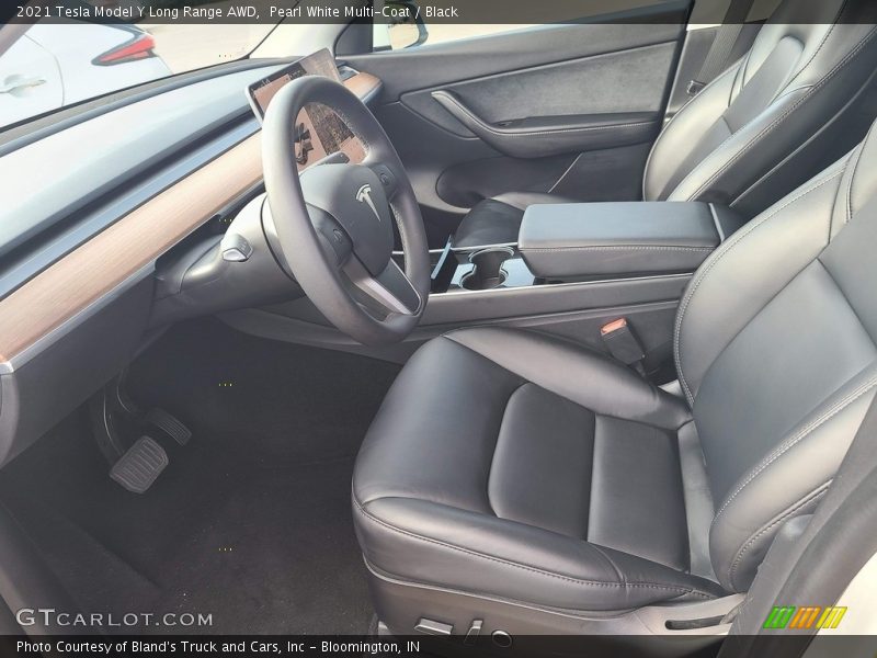  2021 Model Y Long Range AWD Black Interior