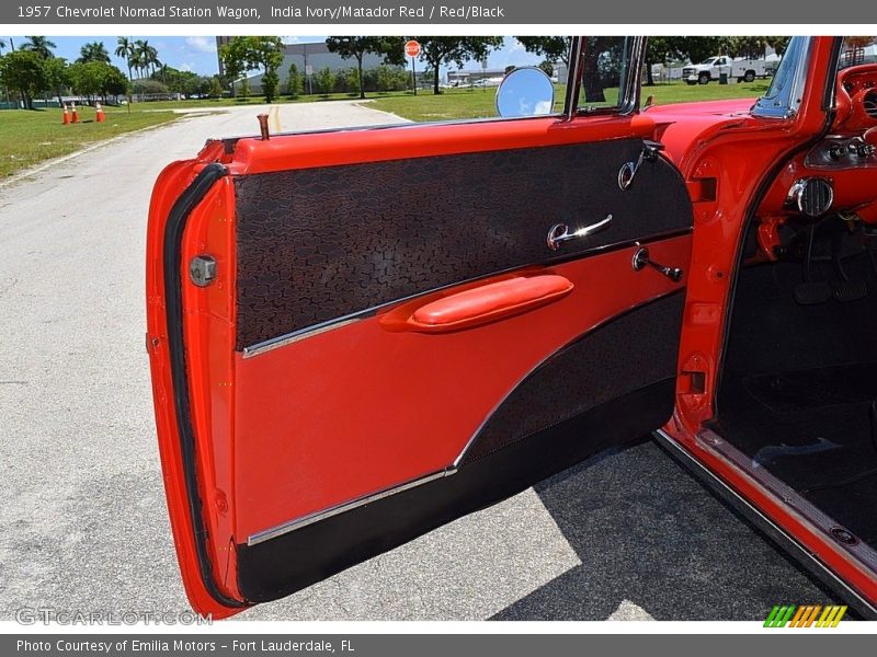Door Panel of 1957 Nomad Station Wagon