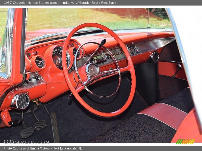  1957 Nomad Station Wagon Red/Black Interior