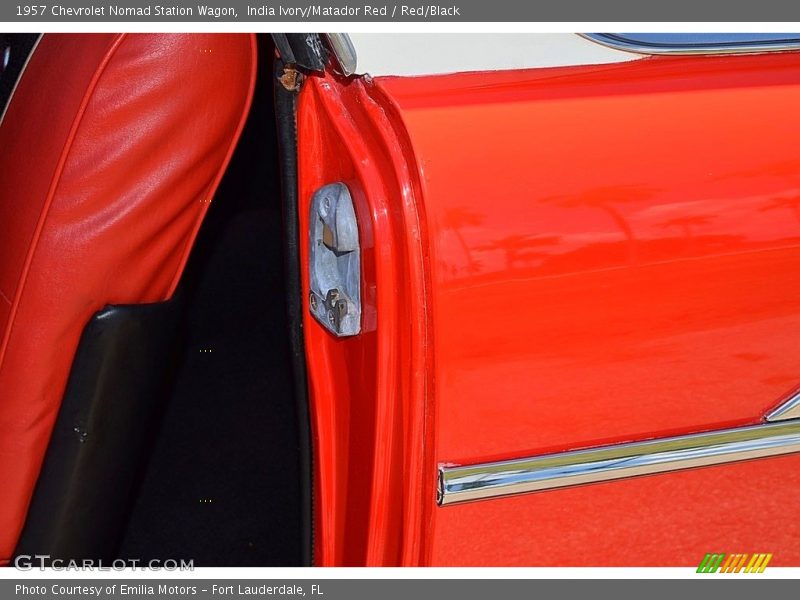 India Ivory/Matador Red / Red/Black 1957 Chevrolet Nomad Station Wagon