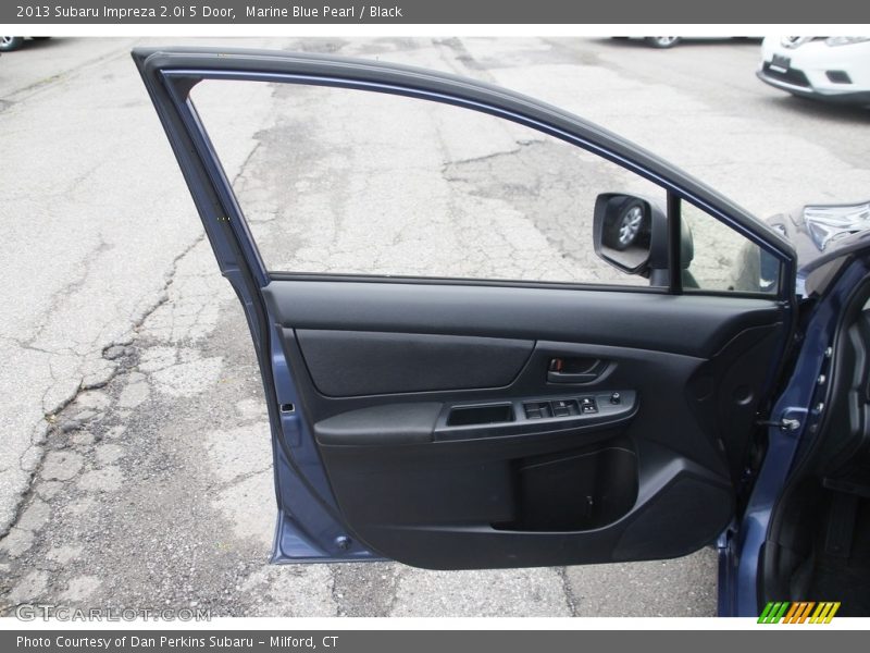 Marine Blue Pearl / Black 2013 Subaru Impreza 2.0i 5 Door
