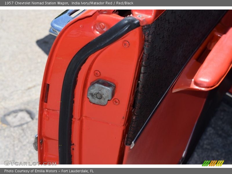 India Ivory/Matador Red / Red/Black 1957 Chevrolet Nomad Station Wagon