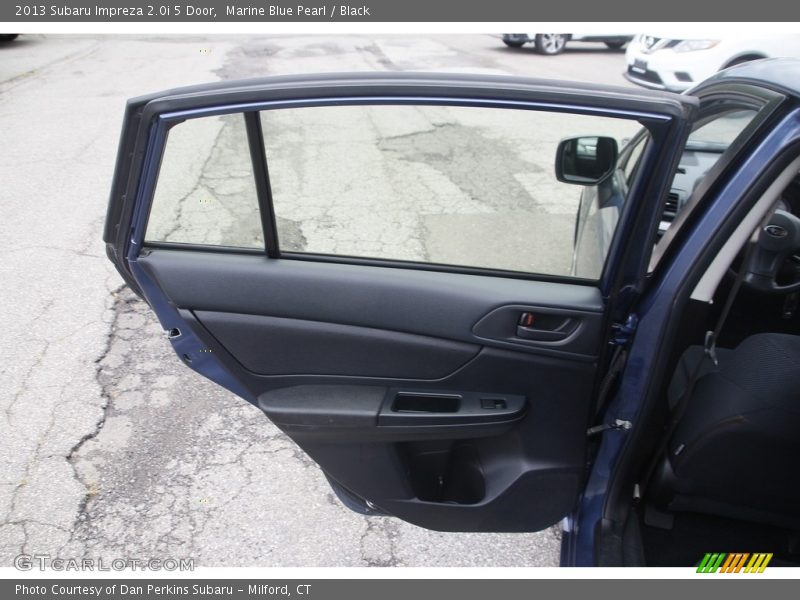 Marine Blue Pearl / Black 2013 Subaru Impreza 2.0i 5 Door