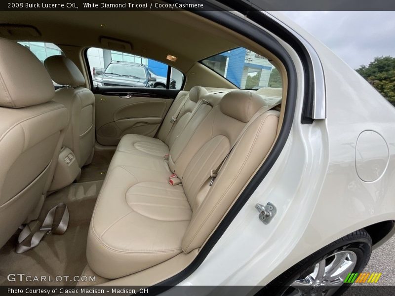 White Diamond Tricoat / Cocoa/Cashmere 2008 Buick Lucerne CXL