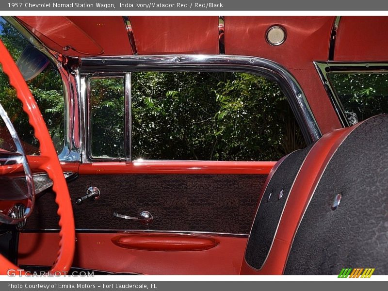 Front Seat of 1957 Nomad Station Wagon