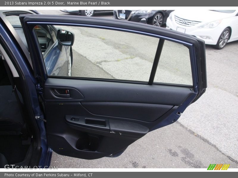 Marine Blue Pearl / Black 2013 Subaru Impreza 2.0i 5 Door