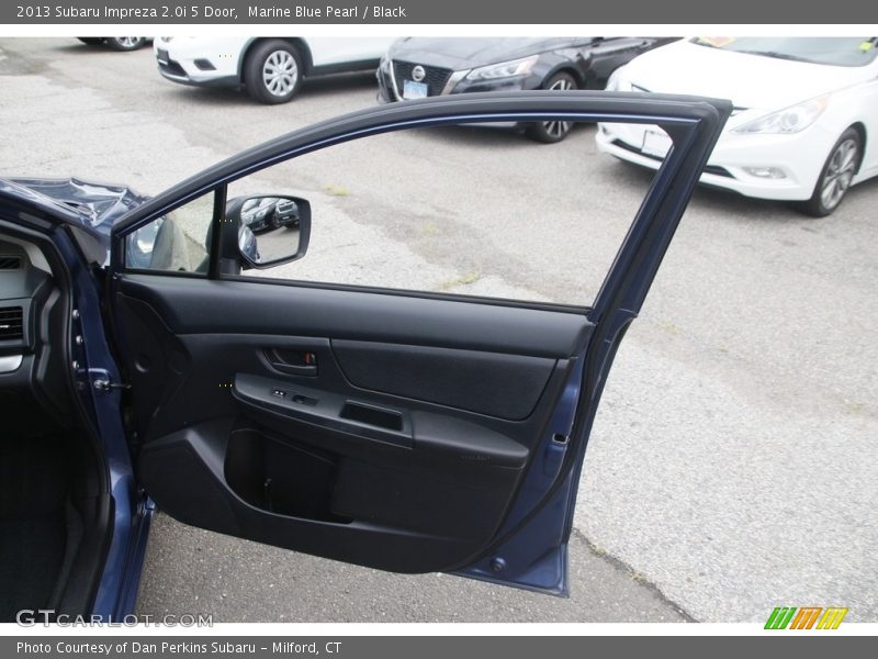 Marine Blue Pearl / Black 2013 Subaru Impreza 2.0i 5 Door