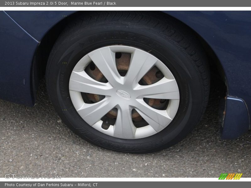 Marine Blue Pearl / Black 2013 Subaru Impreza 2.0i 5 Door