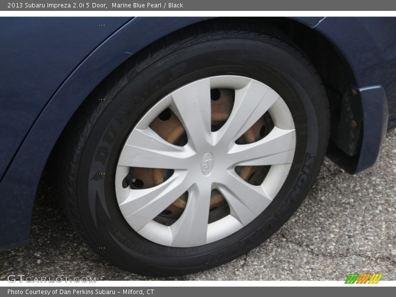 Marine Blue Pearl / Black 2013 Subaru Impreza 2.0i 5 Door