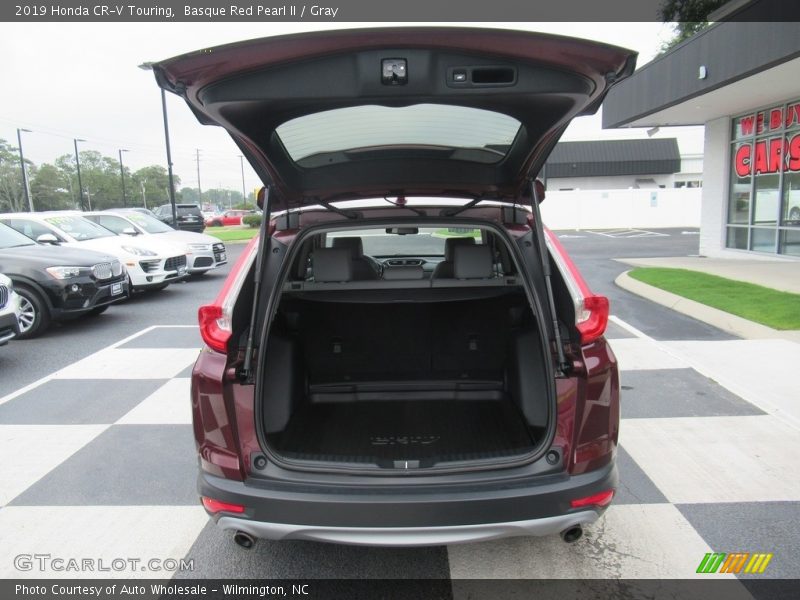 Basque Red Pearl II / Gray 2019 Honda CR-V Touring