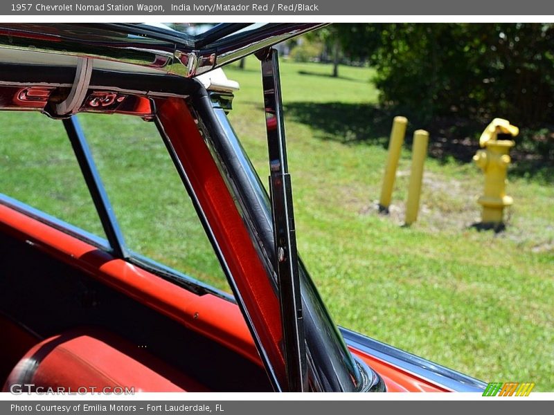 India Ivory/Matador Red / Red/Black 1957 Chevrolet Nomad Station Wagon