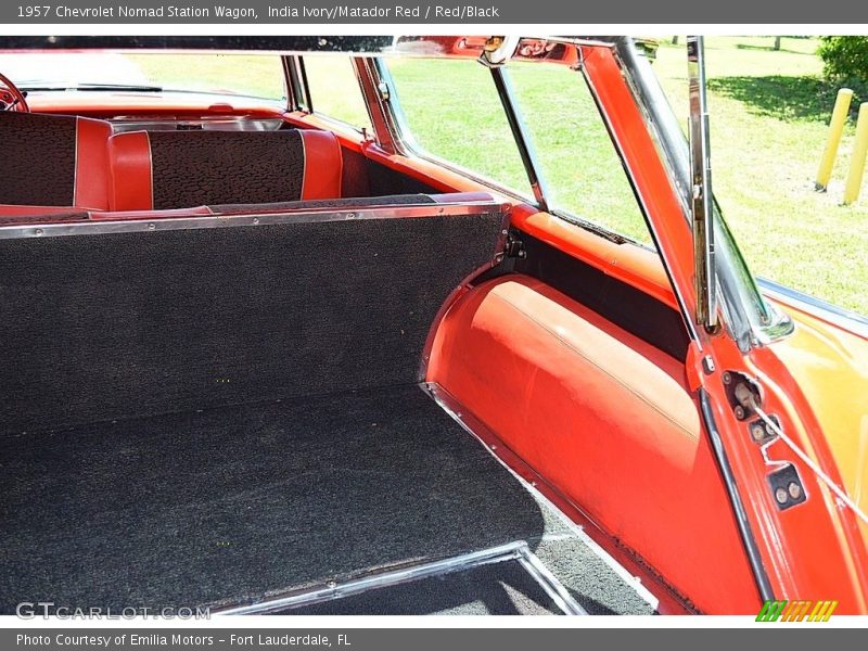 India Ivory/Matador Red / Red/Black 1957 Chevrolet Nomad Station Wagon