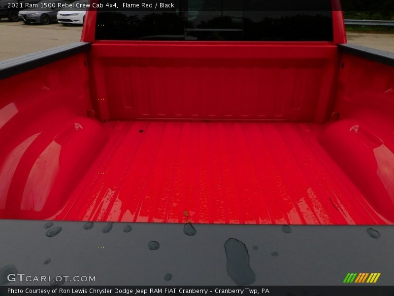 Flame Red / Black 2021 Ram 1500 Rebel Crew Cab 4x4