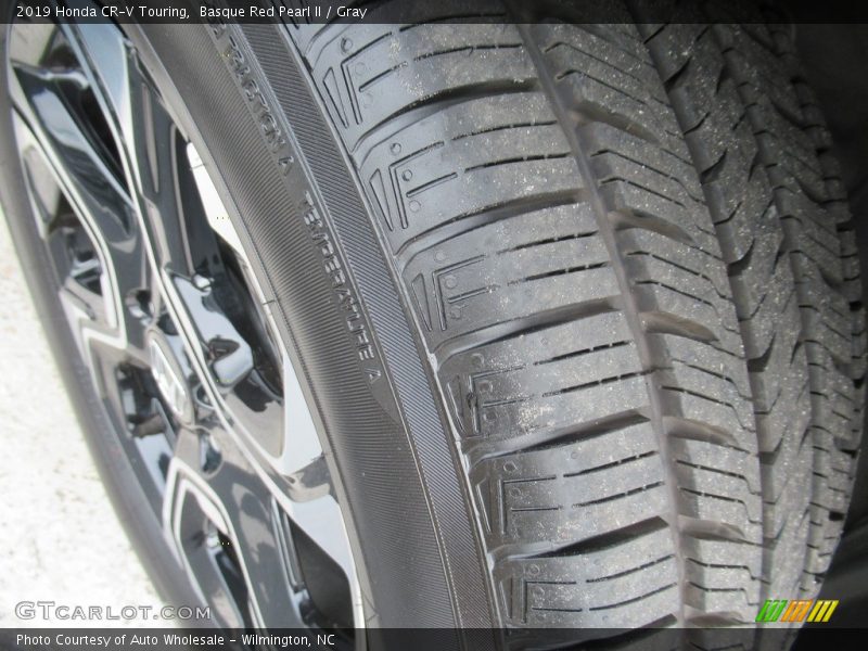 Basque Red Pearl II / Gray 2019 Honda CR-V Touring