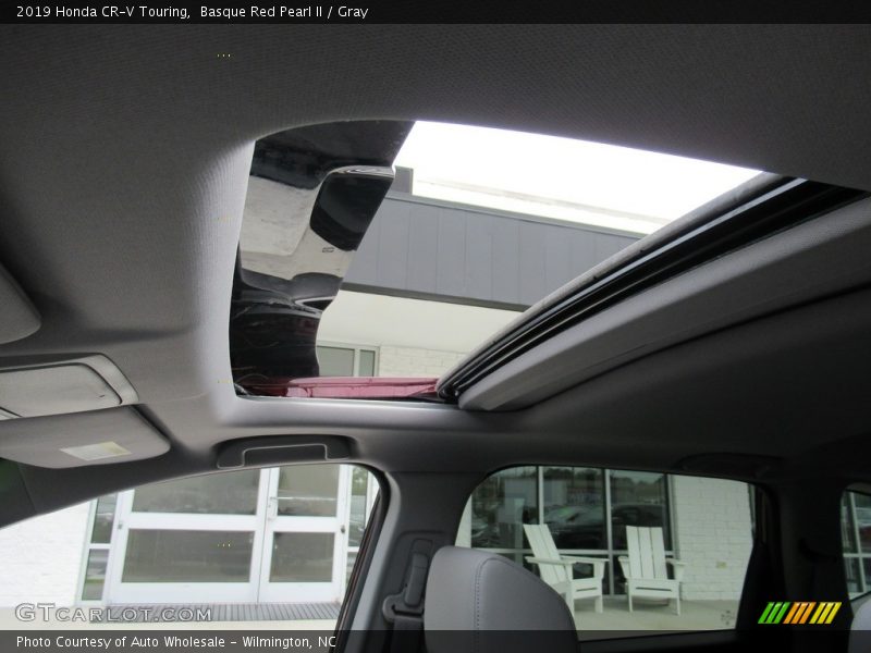 Basque Red Pearl II / Gray 2019 Honda CR-V Touring