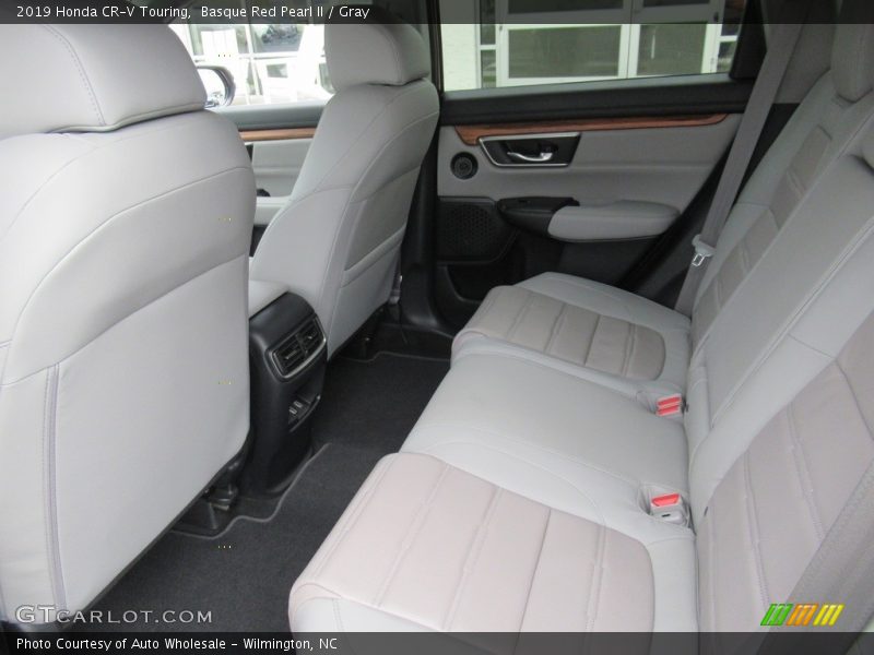 Basque Red Pearl II / Gray 2019 Honda CR-V Touring