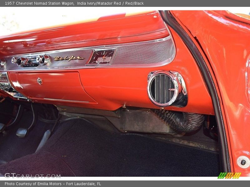 India Ivory/Matador Red / Red/Black 1957 Chevrolet Nomad Station Wagon