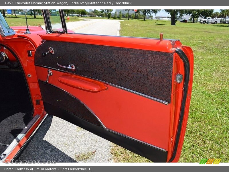 Door Panel of 1957 Nomad Station Wagon