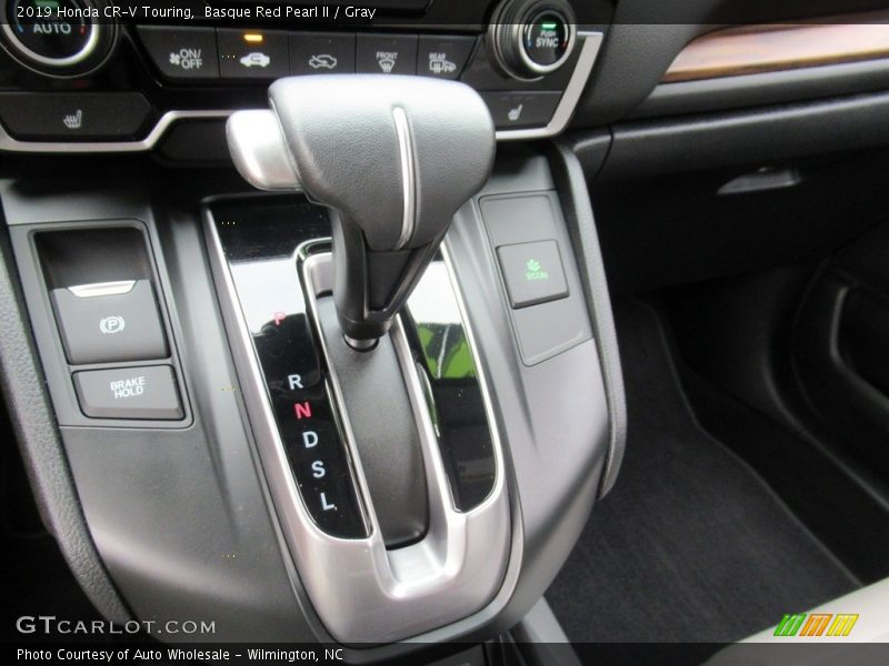 Basque Red Pearl II / Gray 2019 Honda CR-V Touring