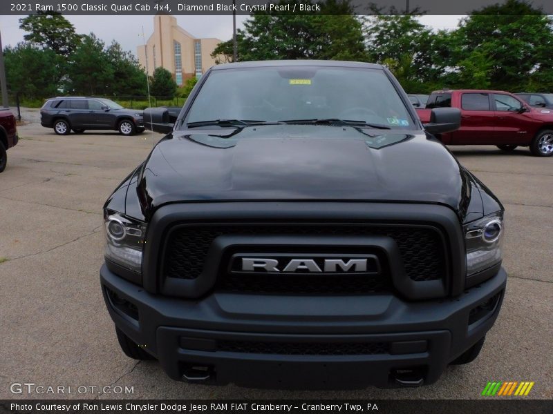 Diamond Black Crystal Pearl / Black 2021 Ram 1500 Classic Quad Cab 4x4