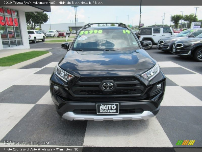 Midnight Black Metallic / Black 2019 Toyota RAV4 Adventure AWD