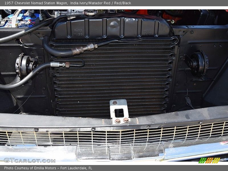 India Ivory/Matador Red / Red/Black 1957 Chevrolet Nomad Station Wagon