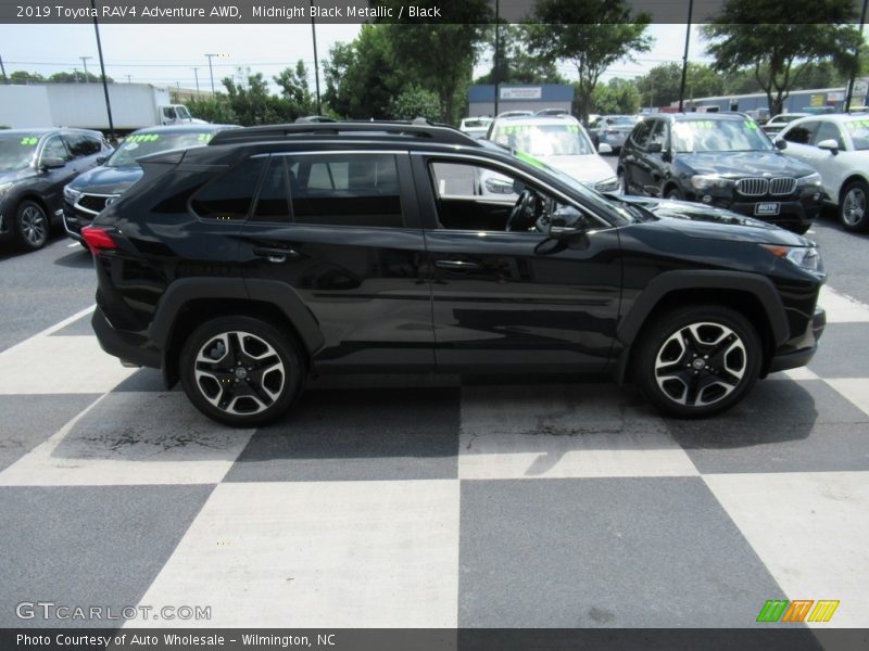 Midnight Black Metallic / Black 2019 Toyota RAV4 Adventure AWD