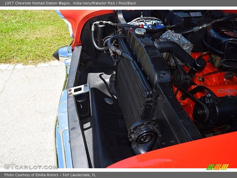 India Ivory/Matador Red / Red/Black 1957 Chevrolet Nomad Station Wagon