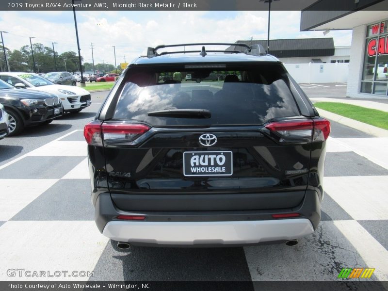 Midnight Black Metallic / Black 2019 Toyota RAV4 Adventure AWD