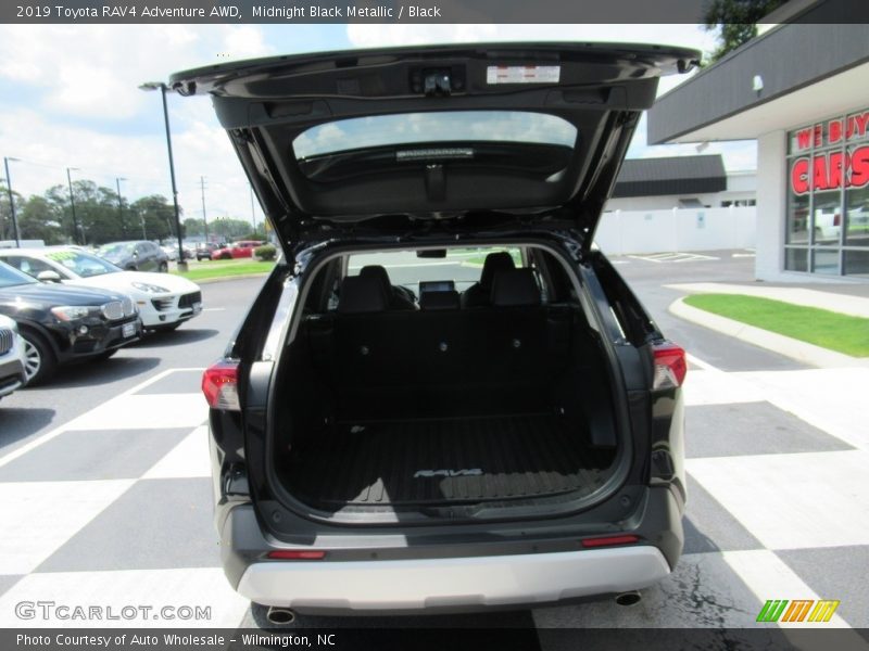 Midnight Black Metallic / Black 2019 Toyota RAV4 Adventure AWD