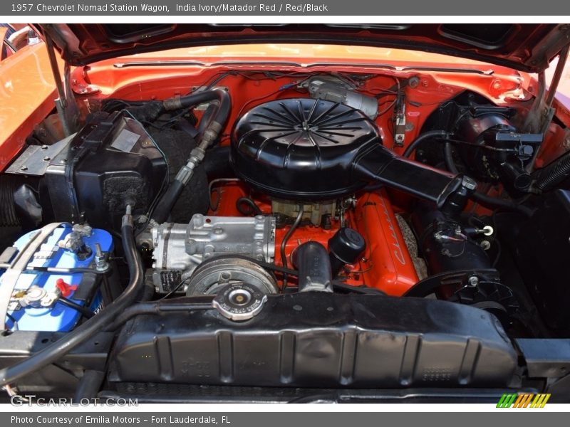  1957 Nomad Station Wagon Engine - 283 cid OHV 16-Valve V8