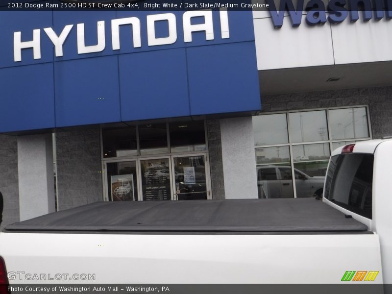 Bright White / Dark Slate/Medium Graystone 2012 Dodge Ram 2500 HD ST Crew Cab 4x4