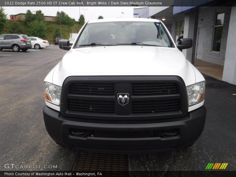Bright White / Dark Slate/Medium Graystone 2012 Dodge Ram 2500 HD ST Crew Cab 4x4