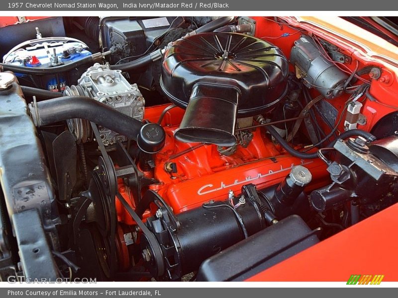  1957 Nomad Station Wagon Engine - 283 cid OHV 16-Valve V8
