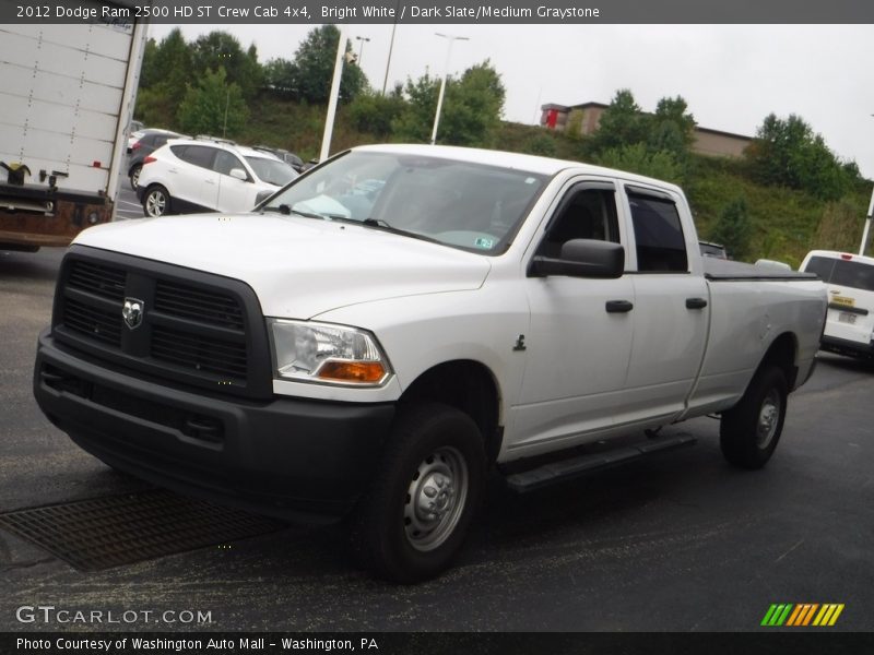 Bright White / Dark Slate/Medium Graystone 2012 Dodge Ram 2500 HD ST Crew Cab 4x4