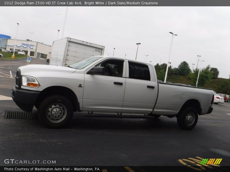 Bright White / Dark Slate/Medium Graystone 2012 Dodge Ram 2500 HD ST Crew Cab 4x4