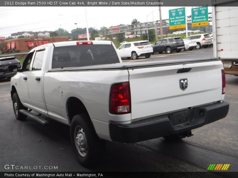Bright White / Dark Slate/Medium Graystone 2012 Dodge Ram 2500 HD ST Crew Cab 4x4
