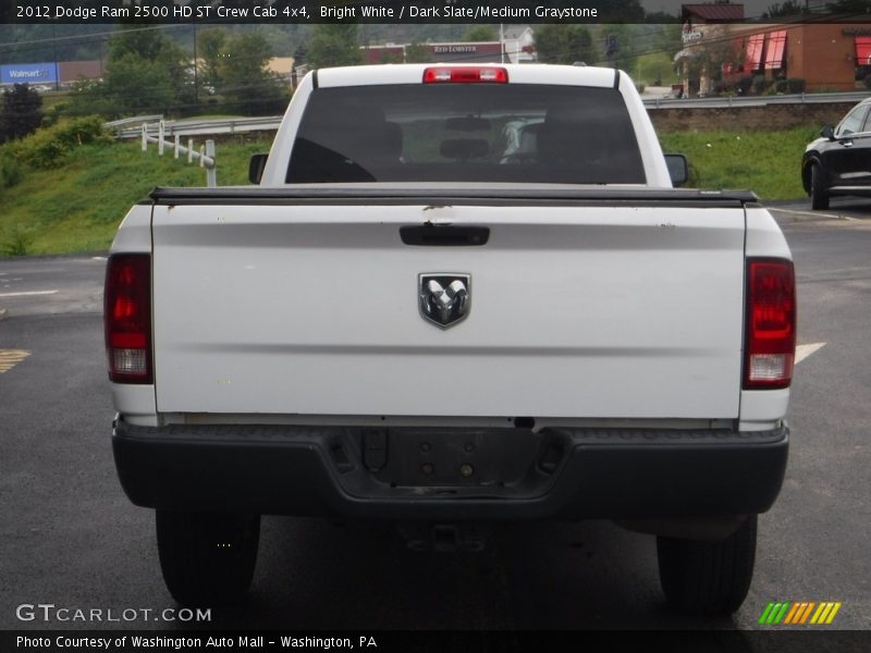 Bright White / Dark Slate/Medium Graystone 2012 Dodge Ram 2500 HD ST Crew Cab 4x4