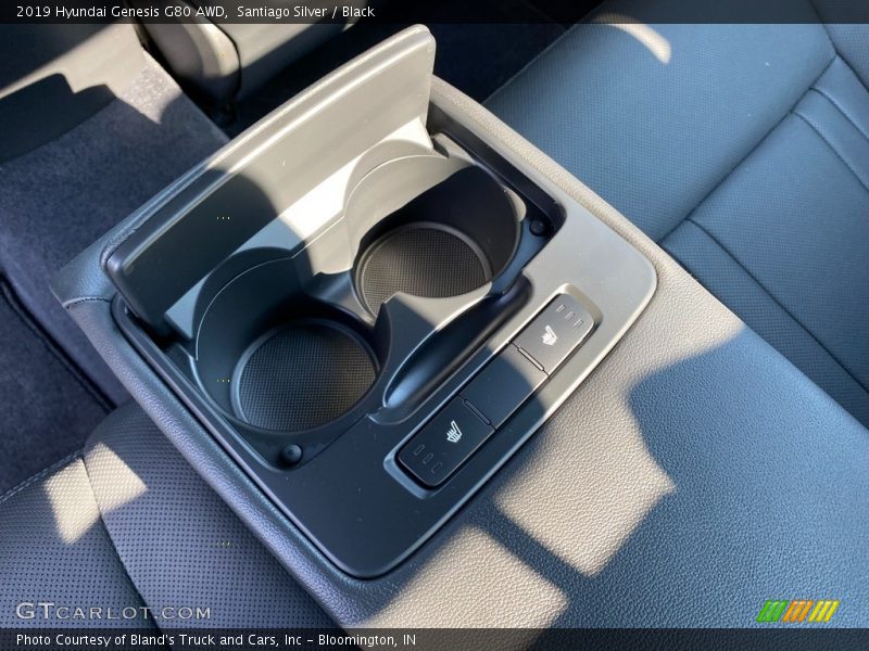 Santiago Silver / Black 2019 Hyundai Genesis G80 AWD