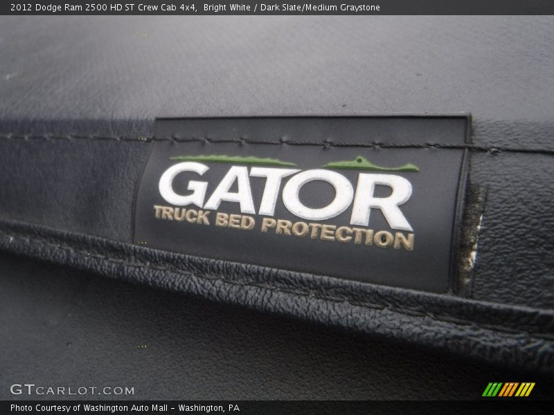 Bright White / Dark Slate/Medium Graystone 2012 Dodge Ram 2500 HD ST Crew Cab 4x4