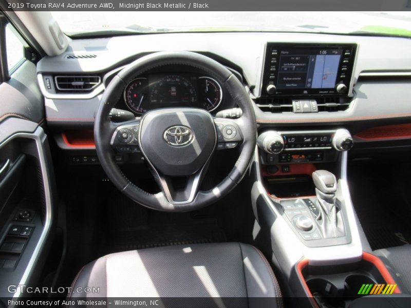 Midnight Black Metallic / Black 2019 Toyota RAV4 Adventure AWD