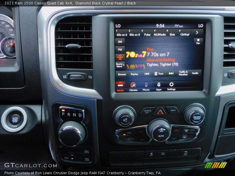 Diamond Black Crystal Pearl / Black 2021 Ram 1500 Classic Quad Cab 4x4