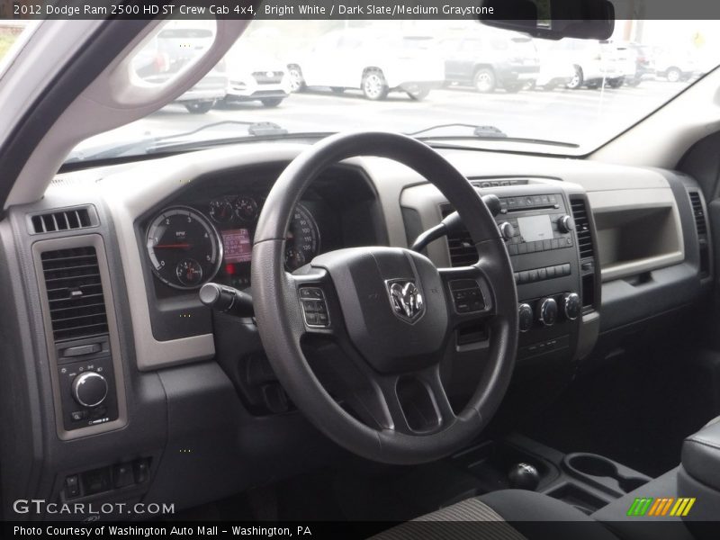Bright White / Dark Slate/Medium Graystone 2012 Dodge Ram 2500 HD ST Crew Cab 4x4