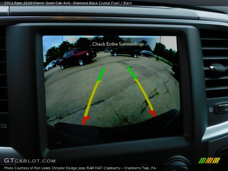 Diamond Black Crystal Pearl / Black 2021 Ram 1500 Classic Quad Cab 4x4