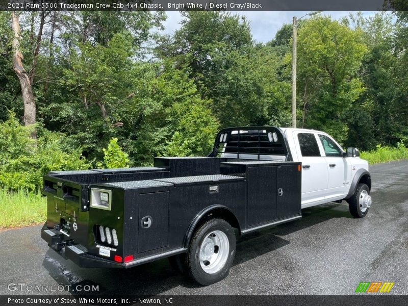 Bright White / Diesel Gray/Black 2021 Ram 5500 Tradesman Crew Cab 4x4 Chassis