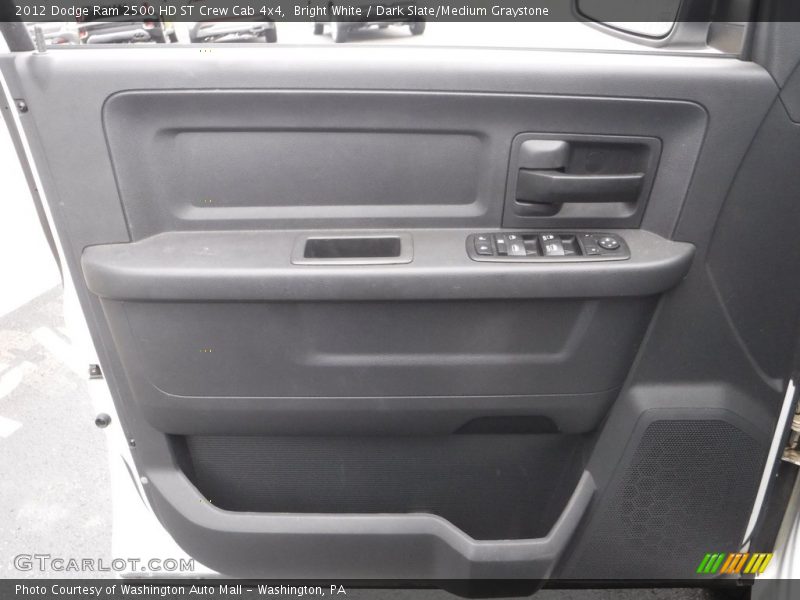 Bright White / Dark Slate/Medium Graystone 2012 Dodge Ram 2500 HD ST Crew Cab 4x4