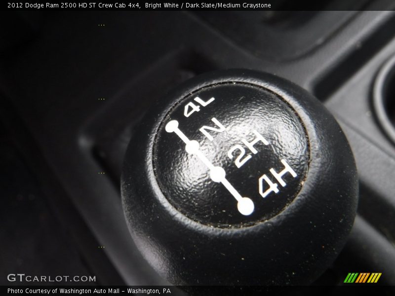 Bright White / Dark Slate/Medium Graystone 2012 Dodge Ram 2500 HD ST Crew Cab 4x4